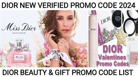 dior promo code february 2024|Dior honey coupon code.